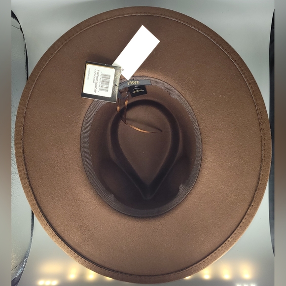 NWT Frye Women's Fedora Hat in Cappuccino - Picture 4 of 6